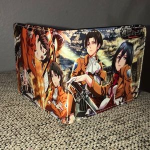NWOT New ATTACK ON TITAN Bifold Wallet Unisex